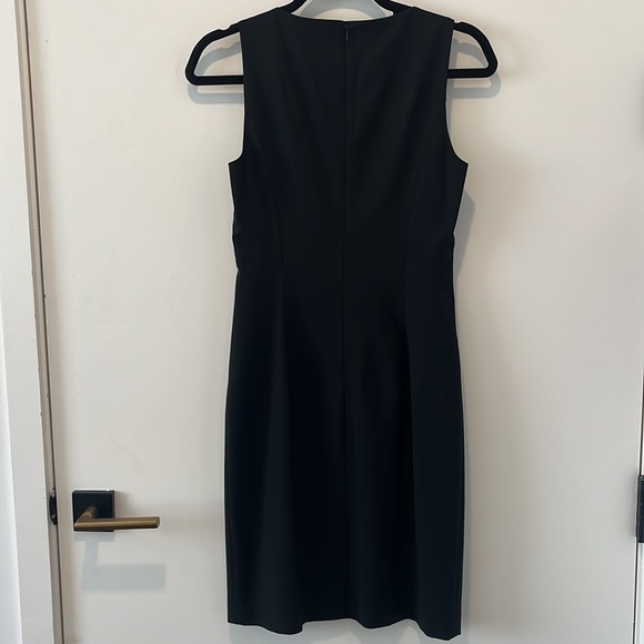 Theory Shift Dress, Black, Size 0 - Picture 2 of 4